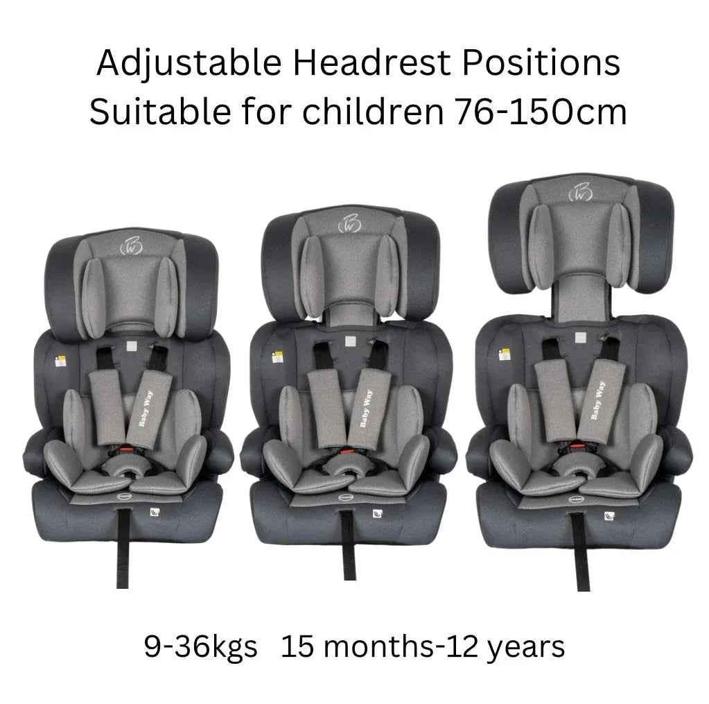 SafeMax i-Size Convertible Booster Car Seat with ISOFIX