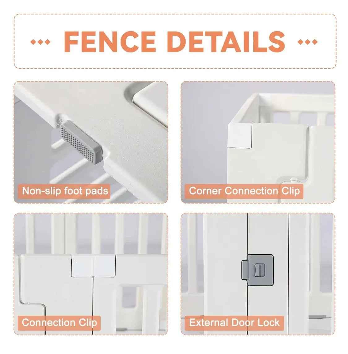 Preorder - 2 in 1 Convertible Baby Playpen 10 pieces & Storage Rack