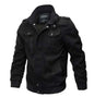 Tactical Flight Army Jacket - Military Bomber Jacket with Cotton Construction | Plus Size Available
