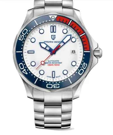 Chrono Edge Waterproof Luminous Watch - 100M Water Resistant with Leather & Steel Strap Options | Men's Timepiece