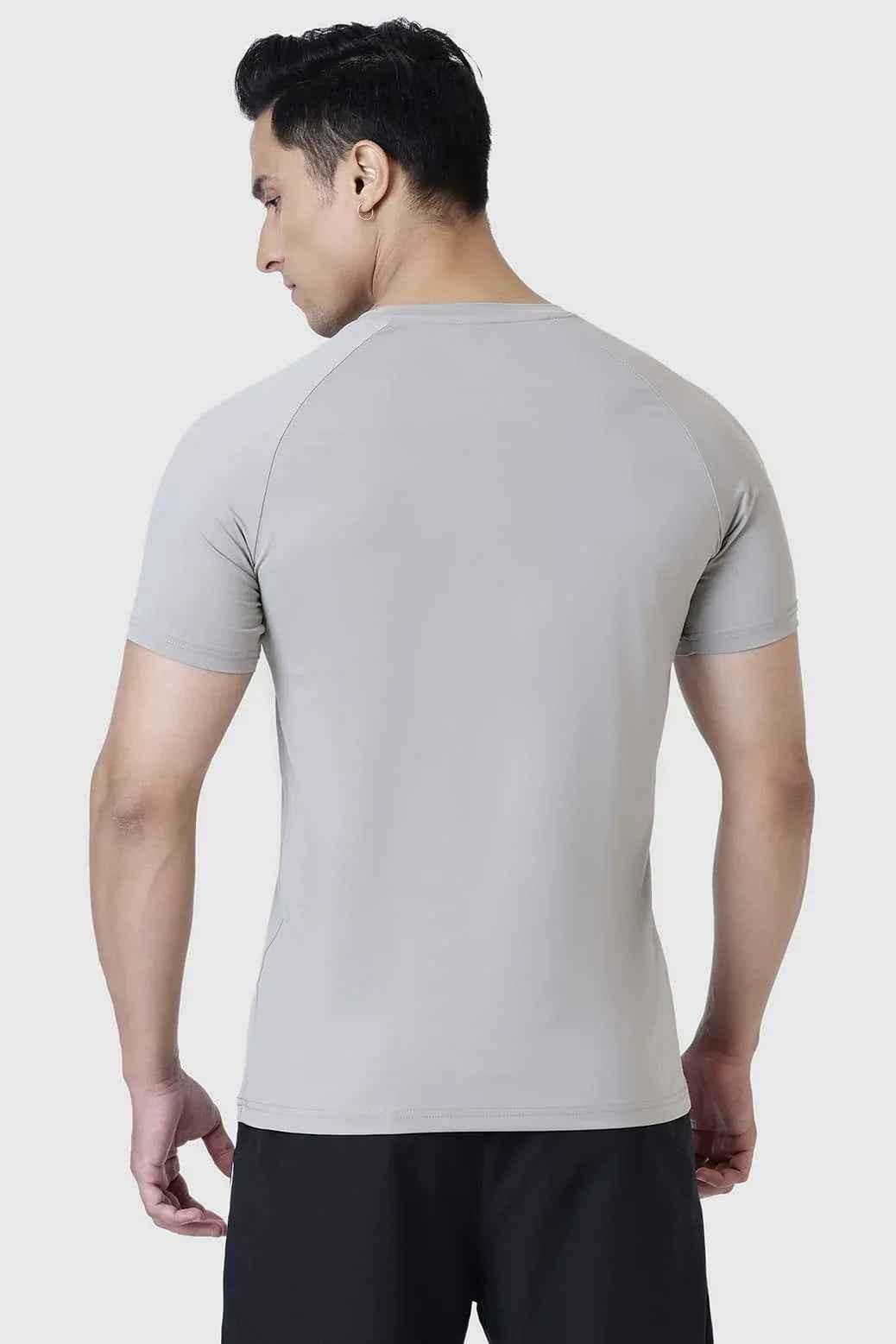 Bare Nylon T-shirt Light Grey