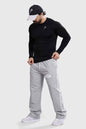 Bare Nylon Fullsleeves T-shirt Black