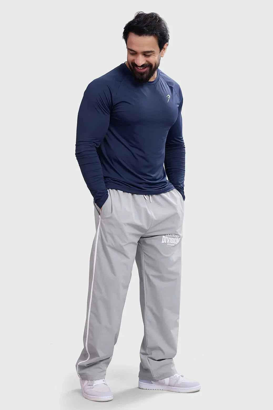 Bare Nylon Fullsleeves T-shirt Navy