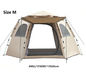 Hexagonal Camping Tent - Durable, Quick Setup JLP5467 ECOTREK