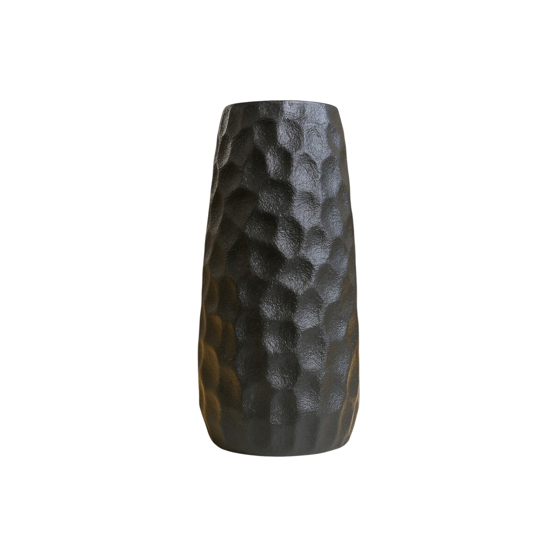 Frankly Cotton Ceramic Tall Hammered Vase Nest & Stem Homewares