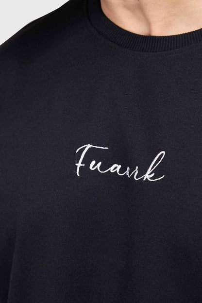Bold Oversized T-shirt Black