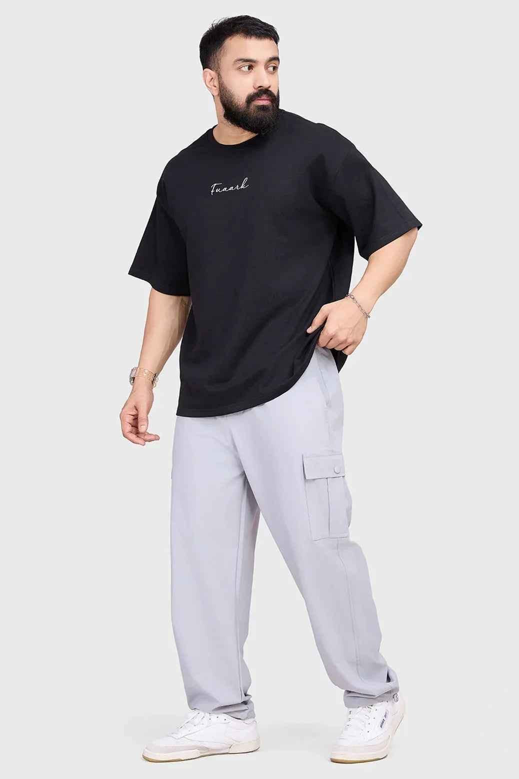 Bold Oversized T-shirt Black