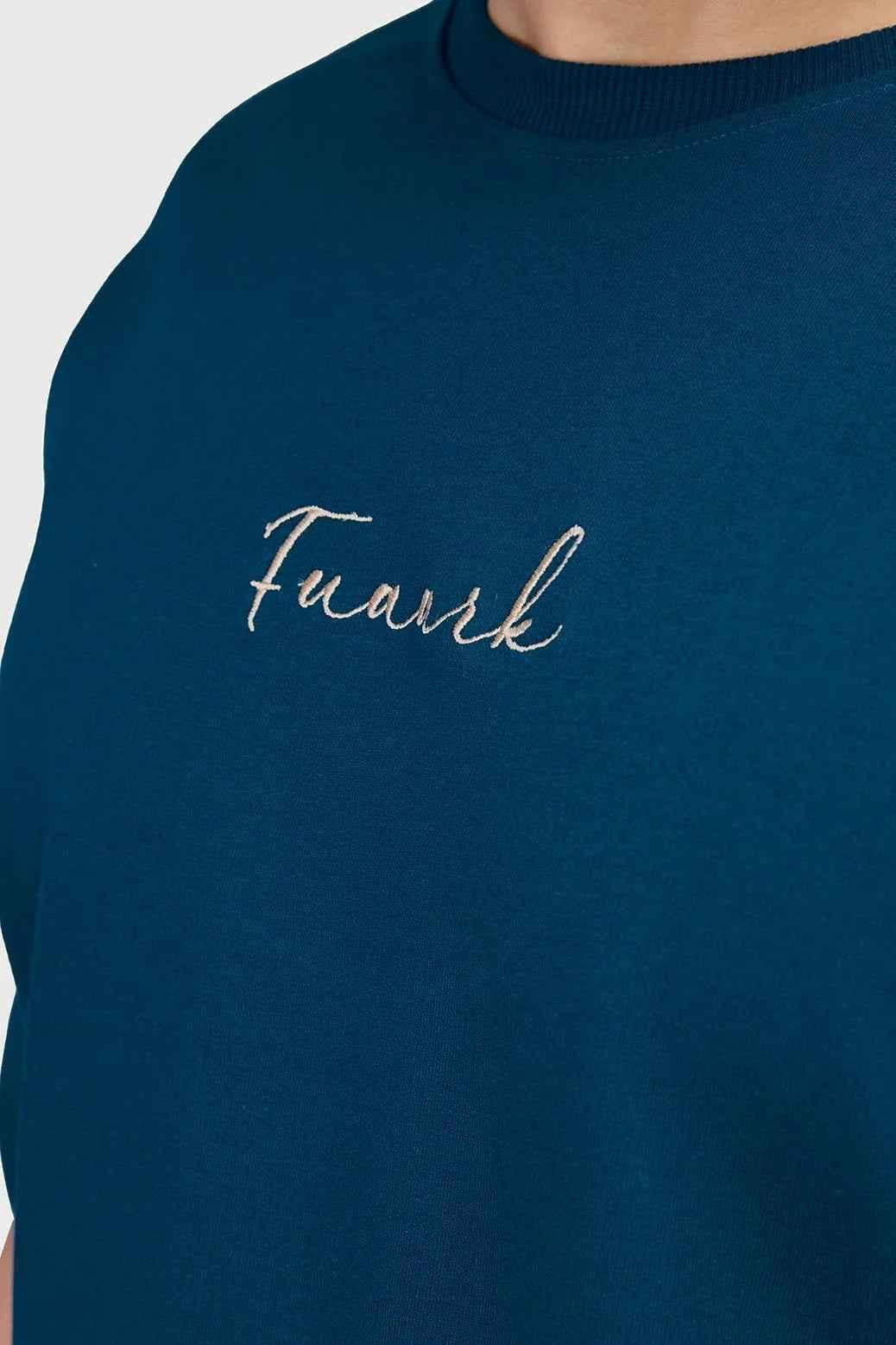 Bold Oversized T-shirt Teal