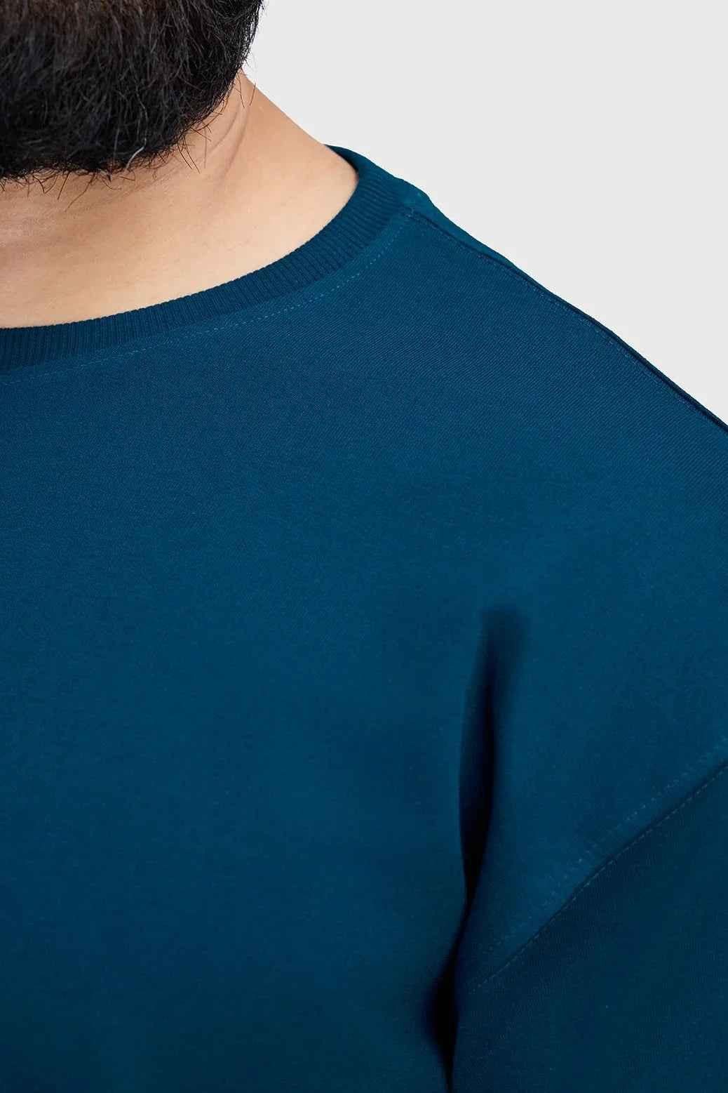 Bold Oversized T-shirt Teal