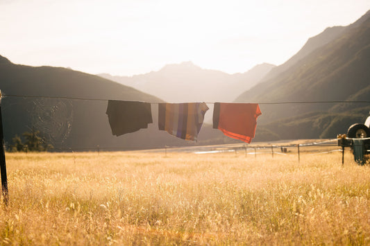 Men's Boxer Brief - 100% Merino Wool, Lake Blue Merino 365 NZ