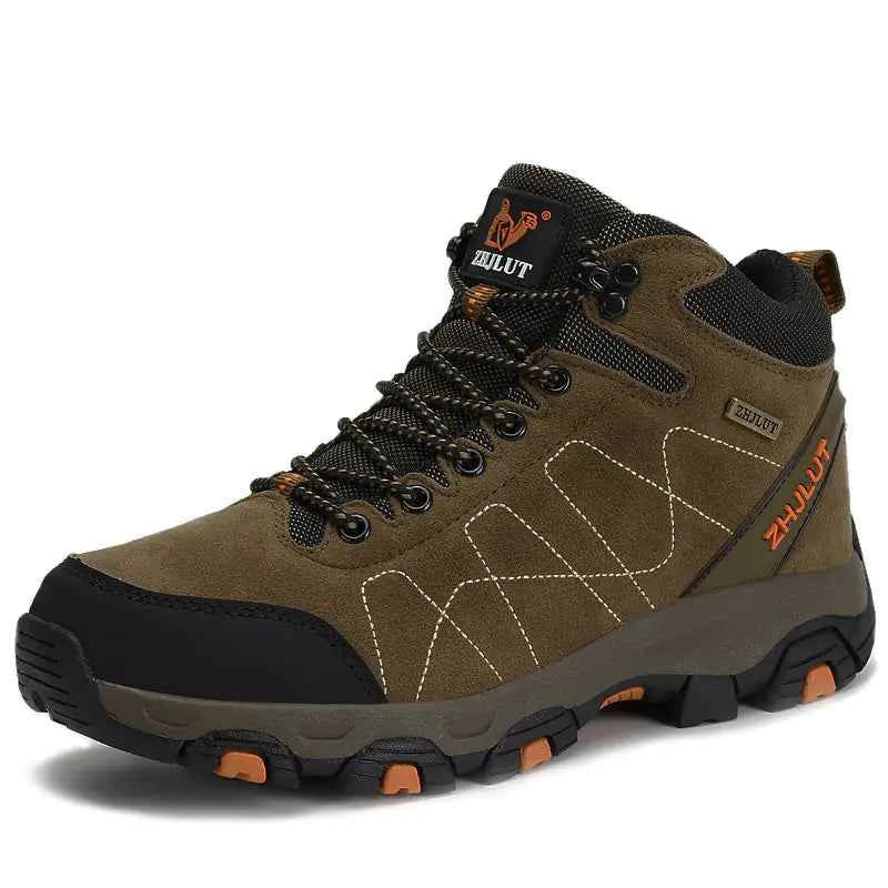 High-Top Cotton Boots for Couples - Winter Hiking Shoes