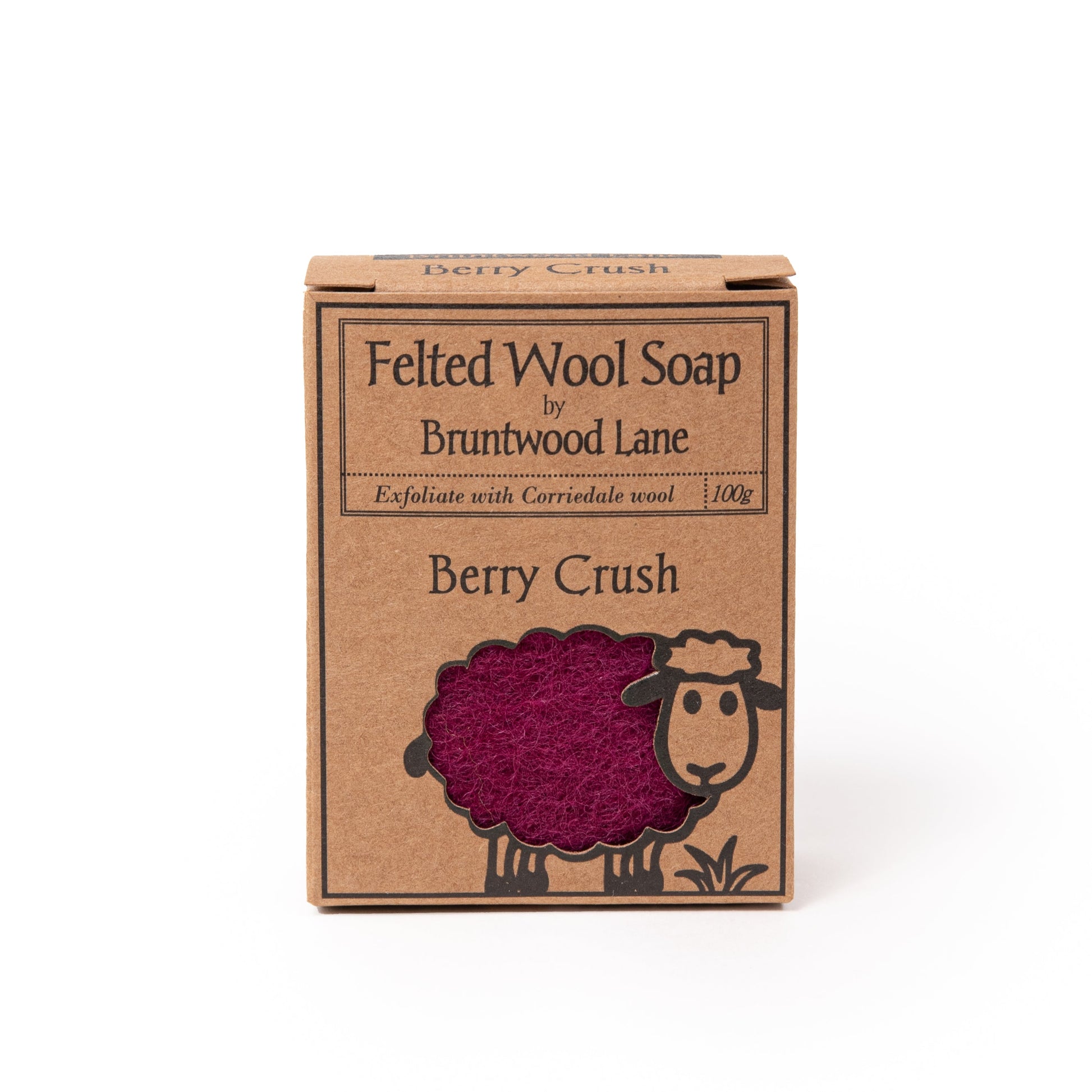 Berry Crush Felted Wool Soap - ShopHub