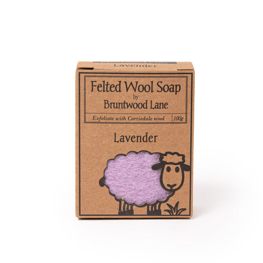 Lavender Felted Wool Soap - ShopHub