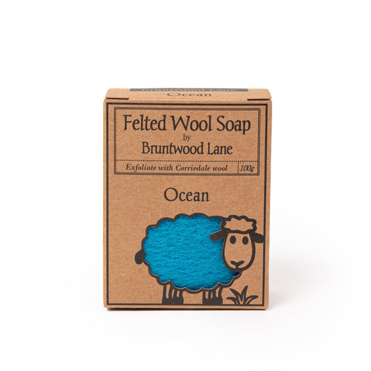 Ocean Felted Wool Soap - ShopHub