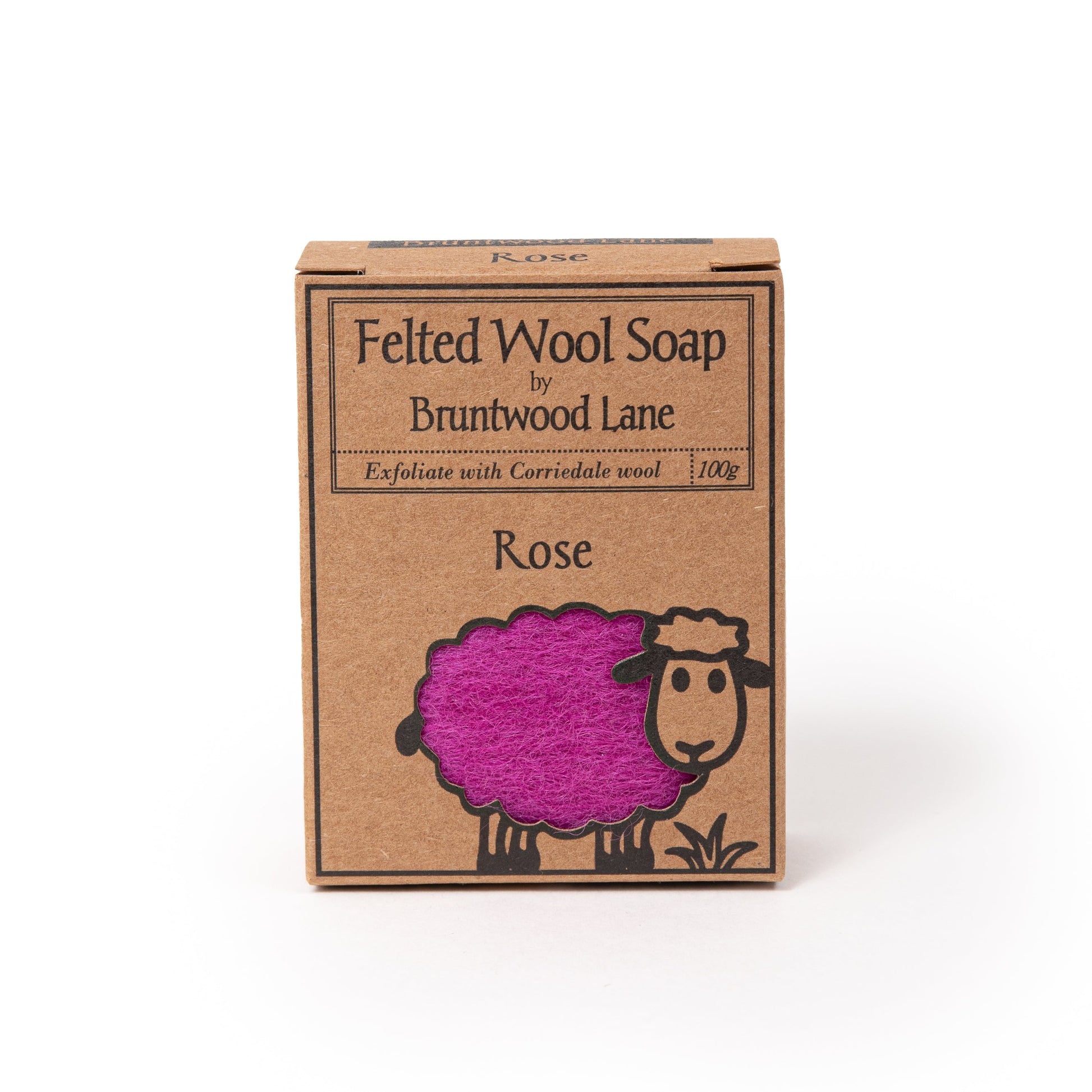 Rose Felted Wool Soap - ShopHub