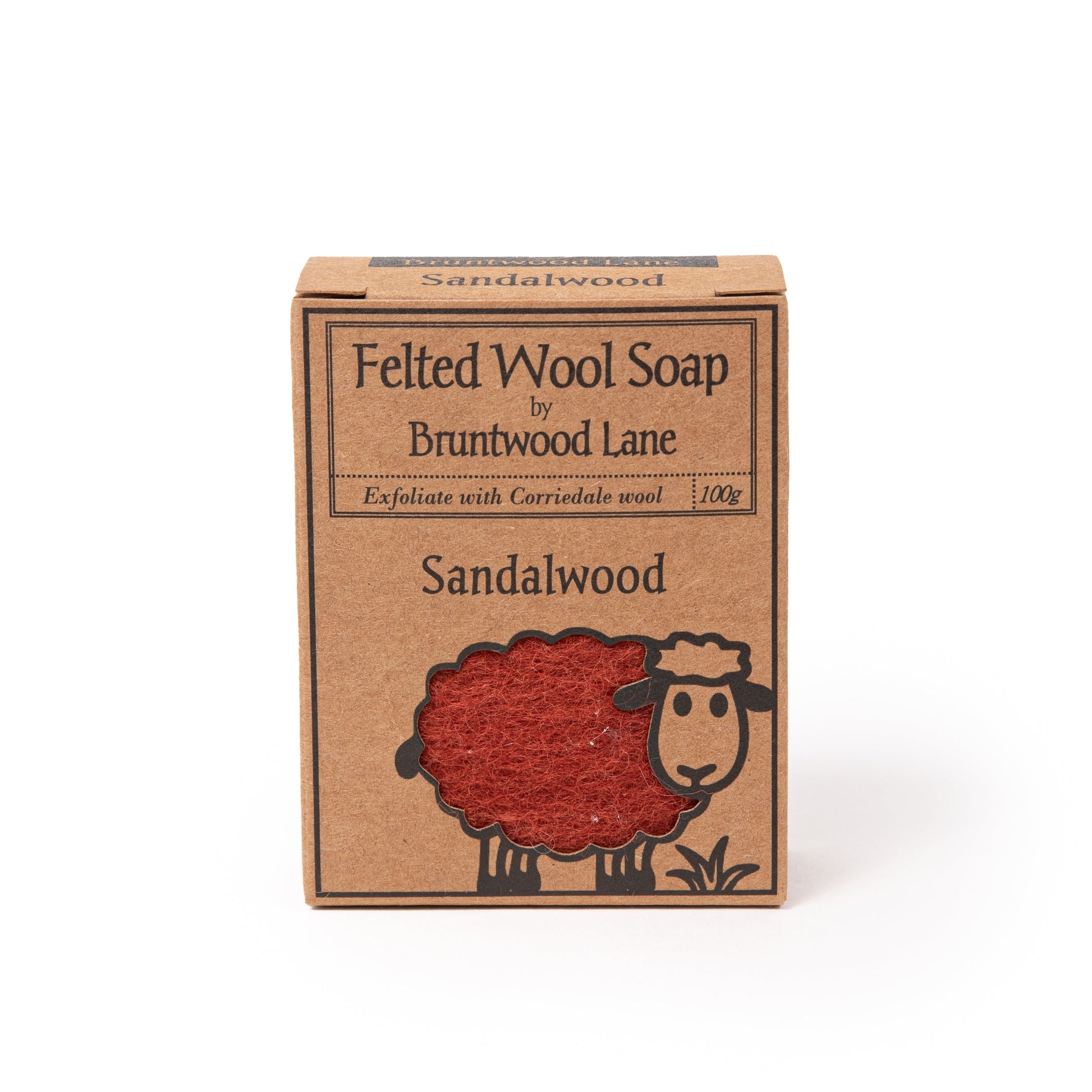 Sandalwood Felted Wool Soap - ShopHub