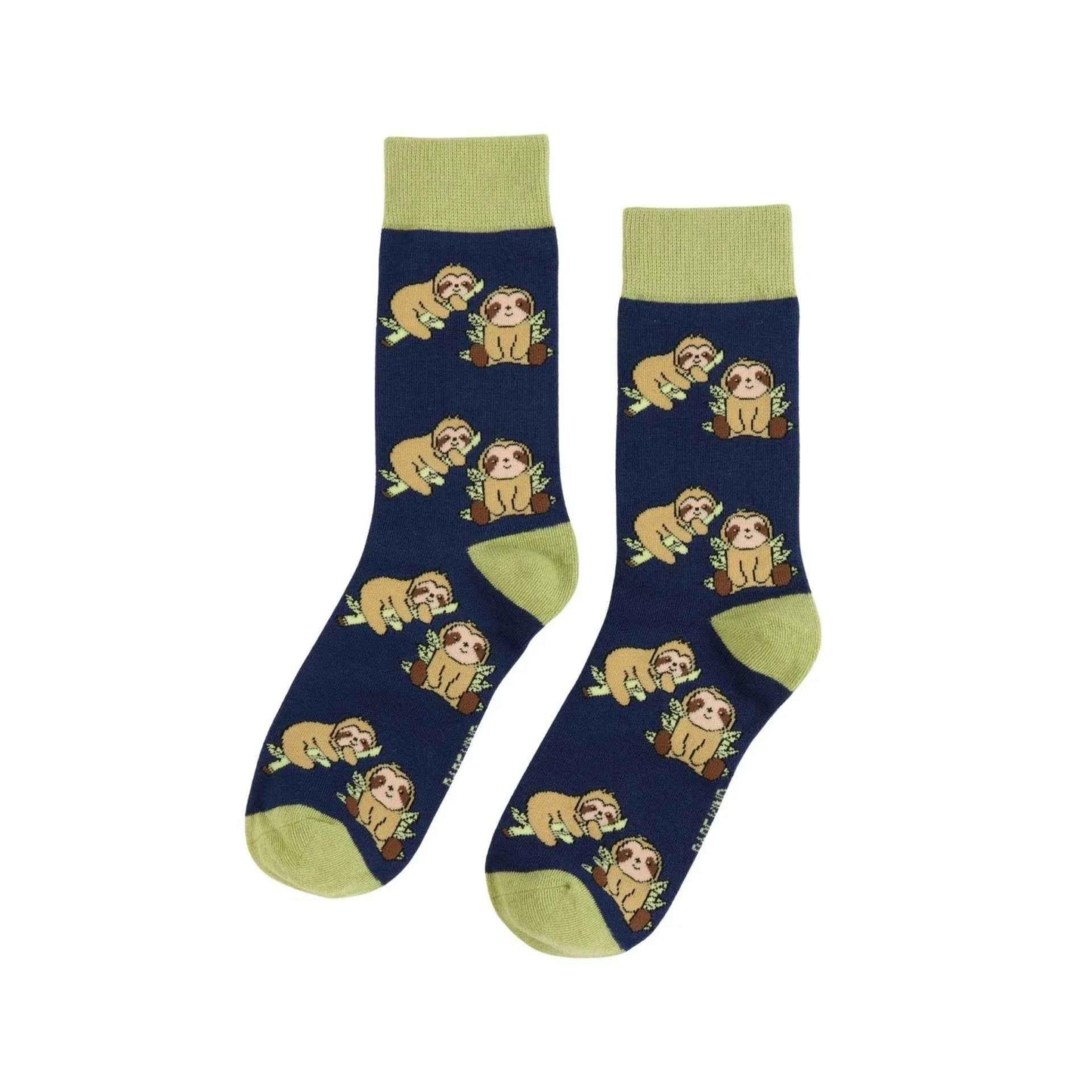Save the Blue Sloth Bamboo Socks