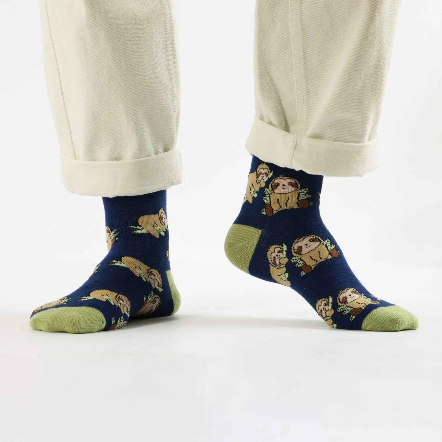 Save the Blue Sloth Bamboo Socks
