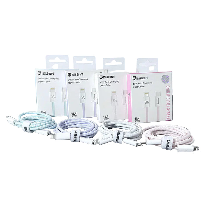 Maxguard 30W Type-C To Lightning Cable (Available in 4 colours) 9eight5