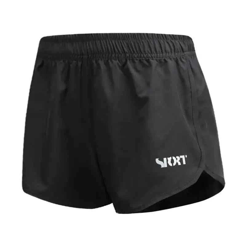 Women's High-Waist Quick-Dry Running Shorts - Loose Fit Athletic Shorts for Fitness & Yoga