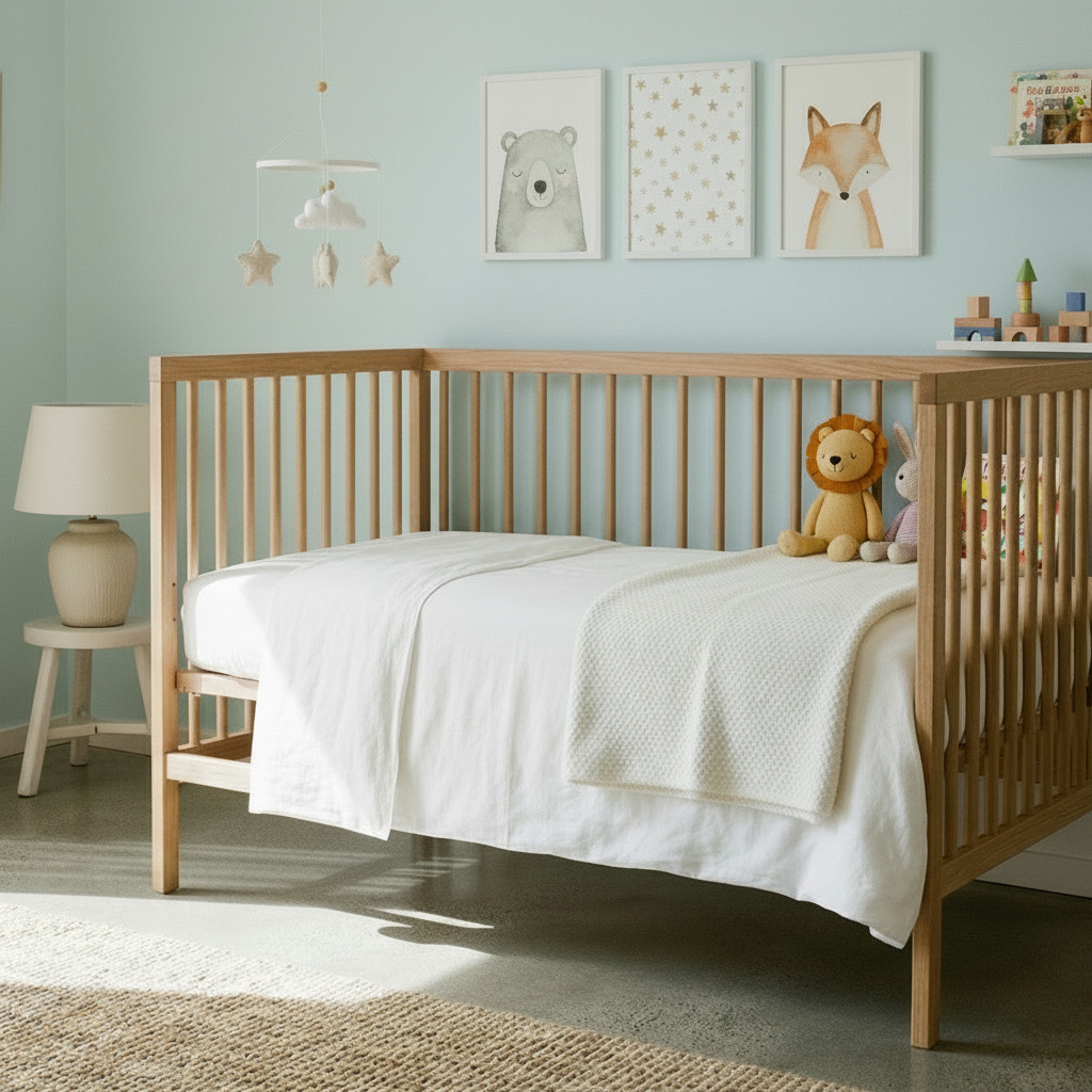 MiteGuard Cot Mattress Cover MiteGuard