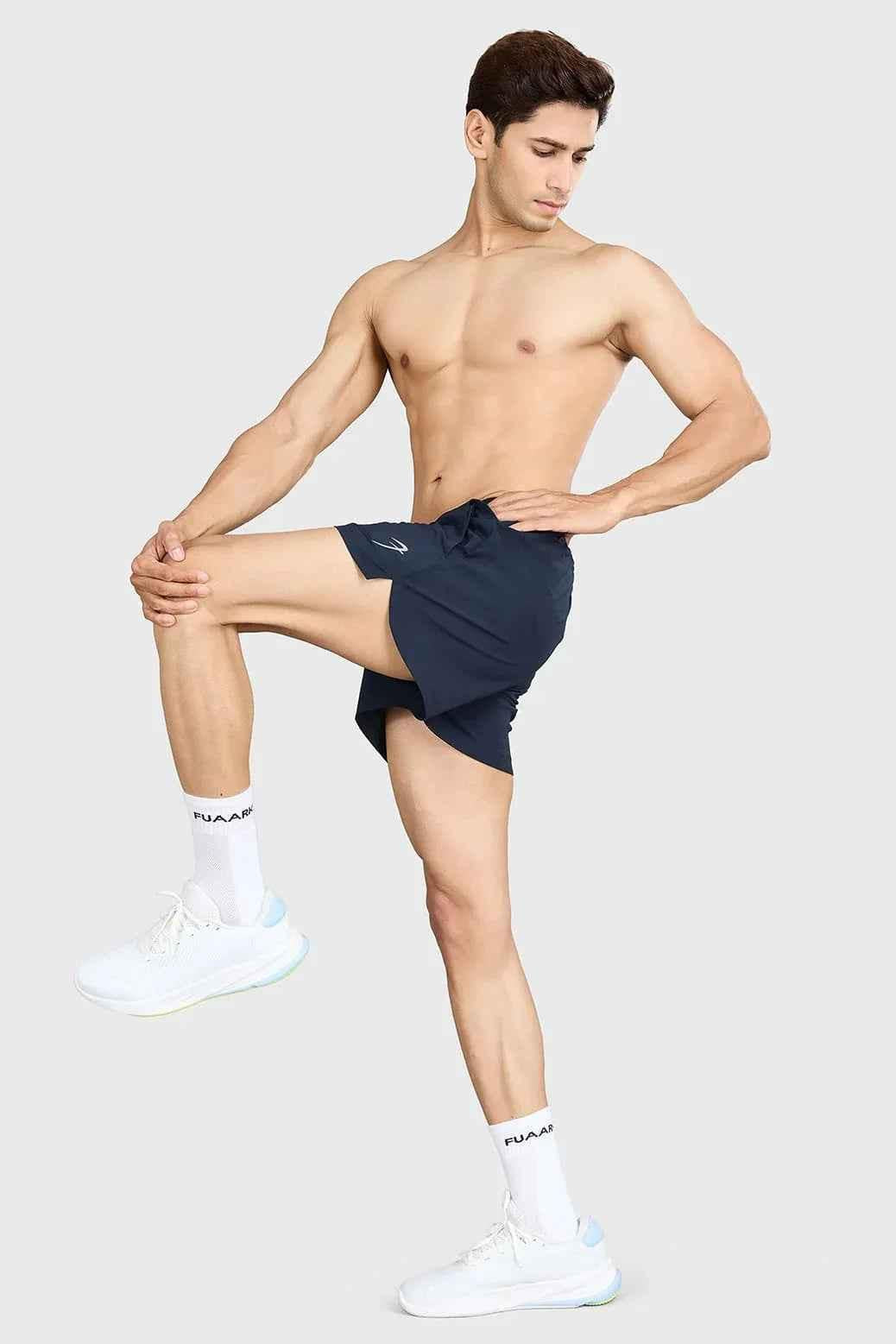 Pulse 4" Running Shorts Navy