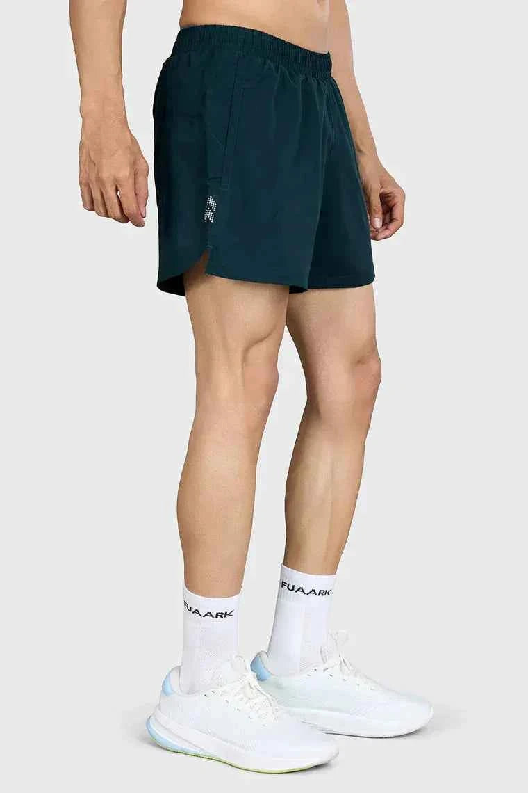 Pulse 4" Running Shorts Deep Green