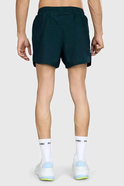 Pulse 4" Running Shorts Deep Green