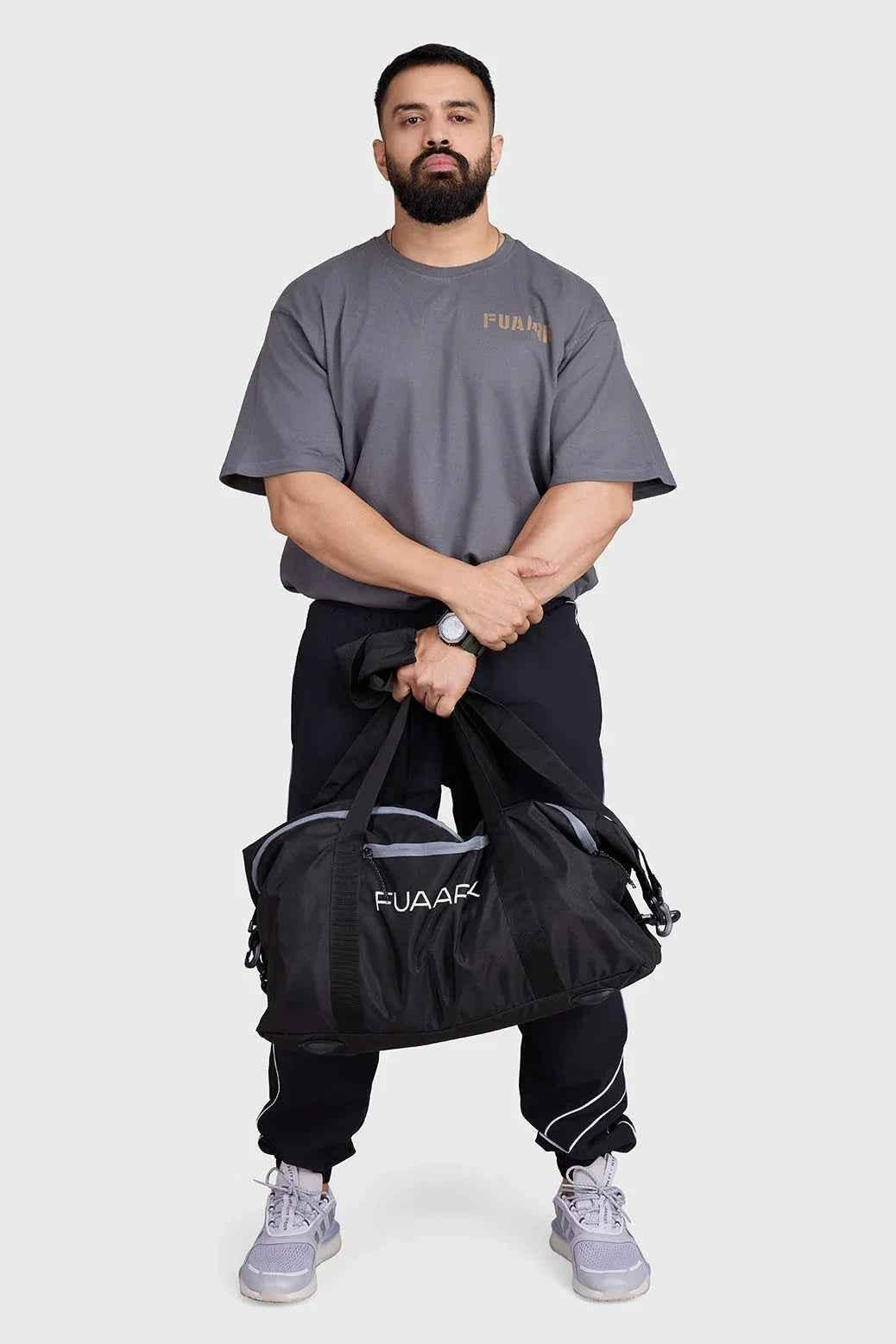 Rage Oversized T-shirts Charcoal