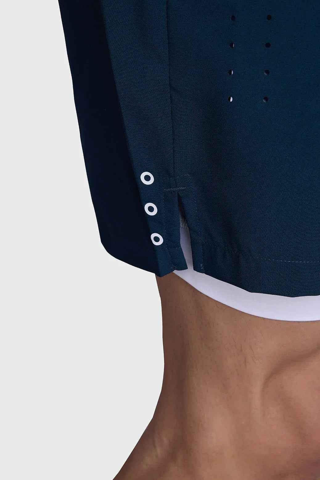 2 in 1 Laser Shorts Pine Green