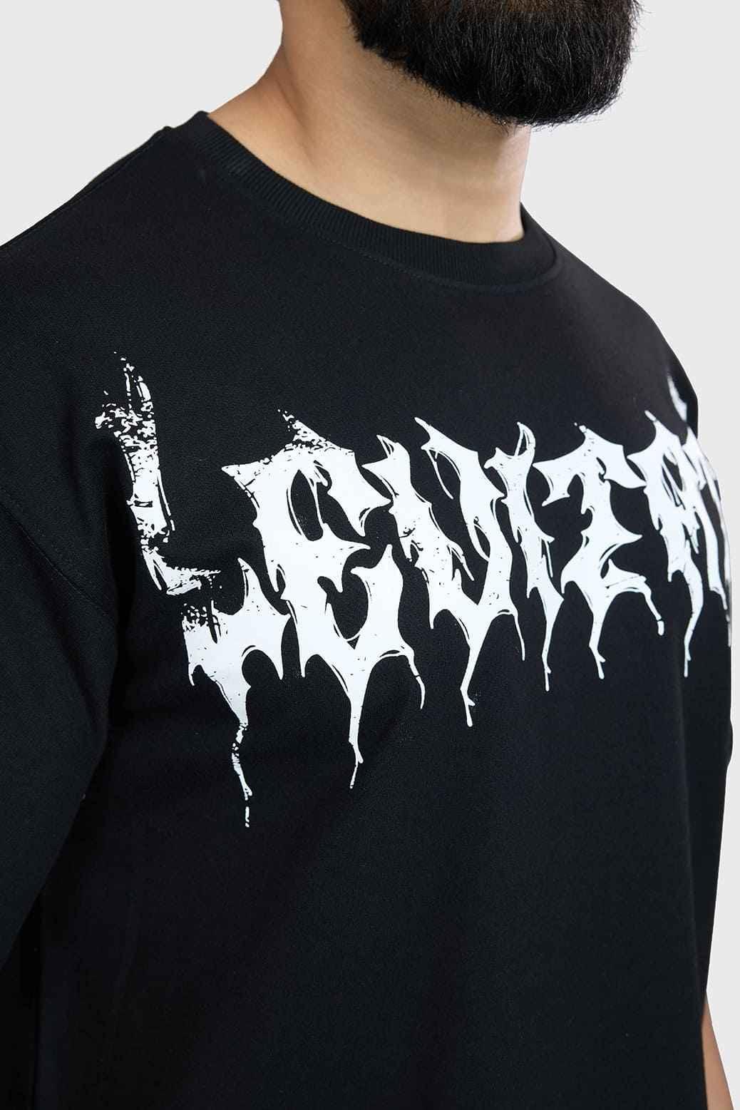 Levitate Oversized T-shirt Black