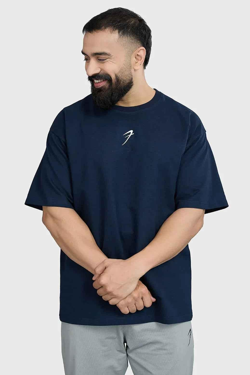 Ignite Oversized T-shirt Navy