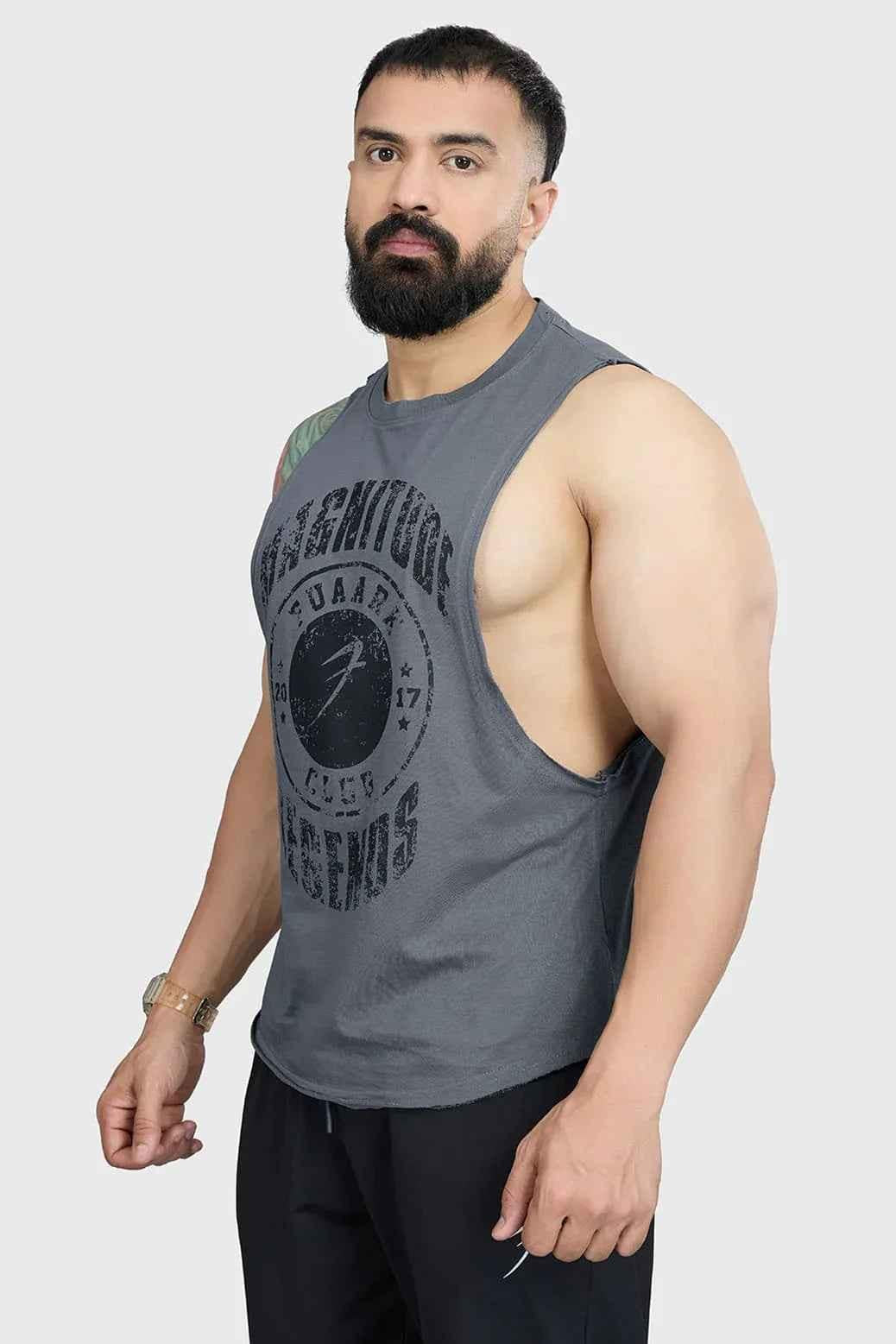 Magnitude Deep Arm Tank Grey