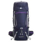 60L Water-Repellent Hiking Backpack with Rain Cover - Large Capacity Outdoor Pack for Adventures