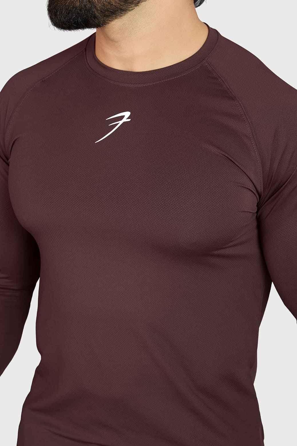 Core Fullsleeves T-shirt Brown