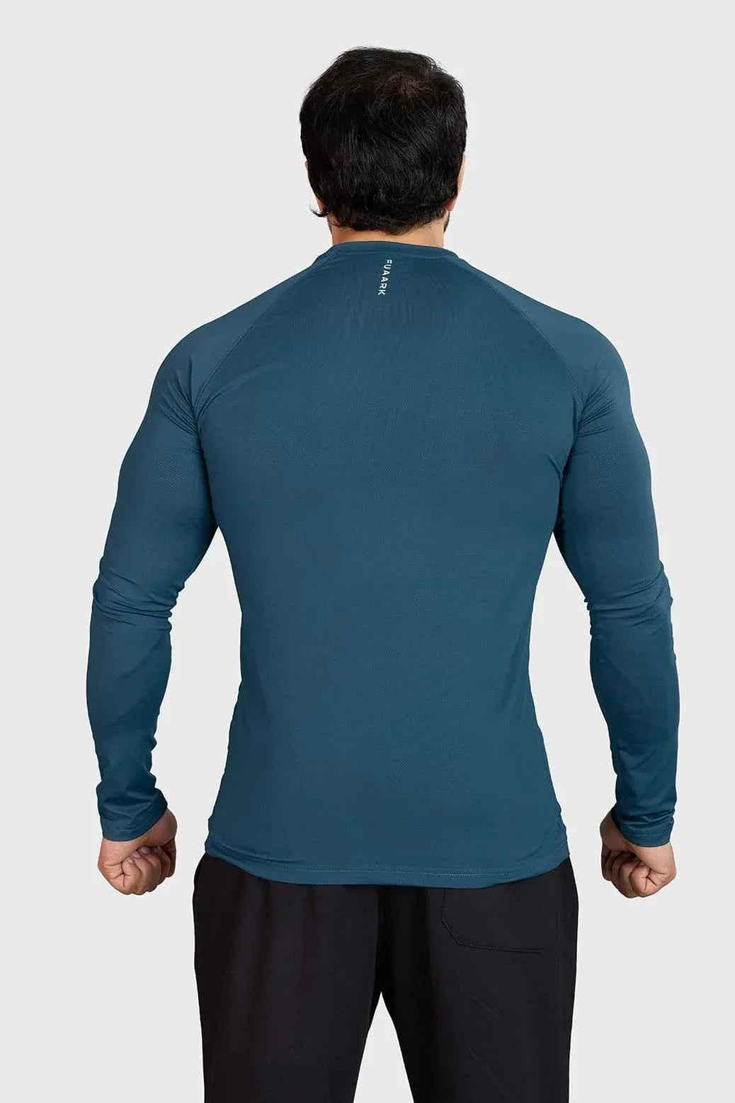 Core Fullsleeves T-shirt Orion Blue