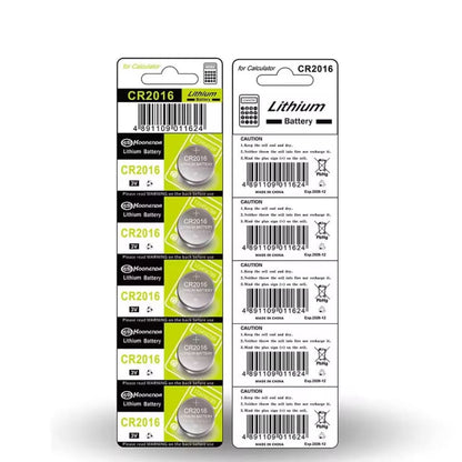 Watch Batteries for Koonenda CR2016 (5 Pack) That Watch Shop