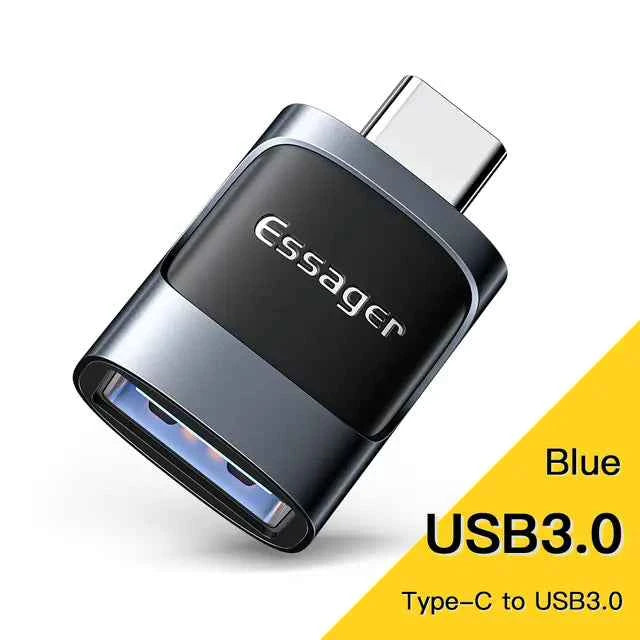 USB Type-C OTG Adapter - High-Speed 3.0 Data Transfer