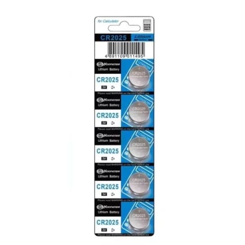 Watch Batteries for Koonenda CR2025 (5 Pack) That Watch Shop