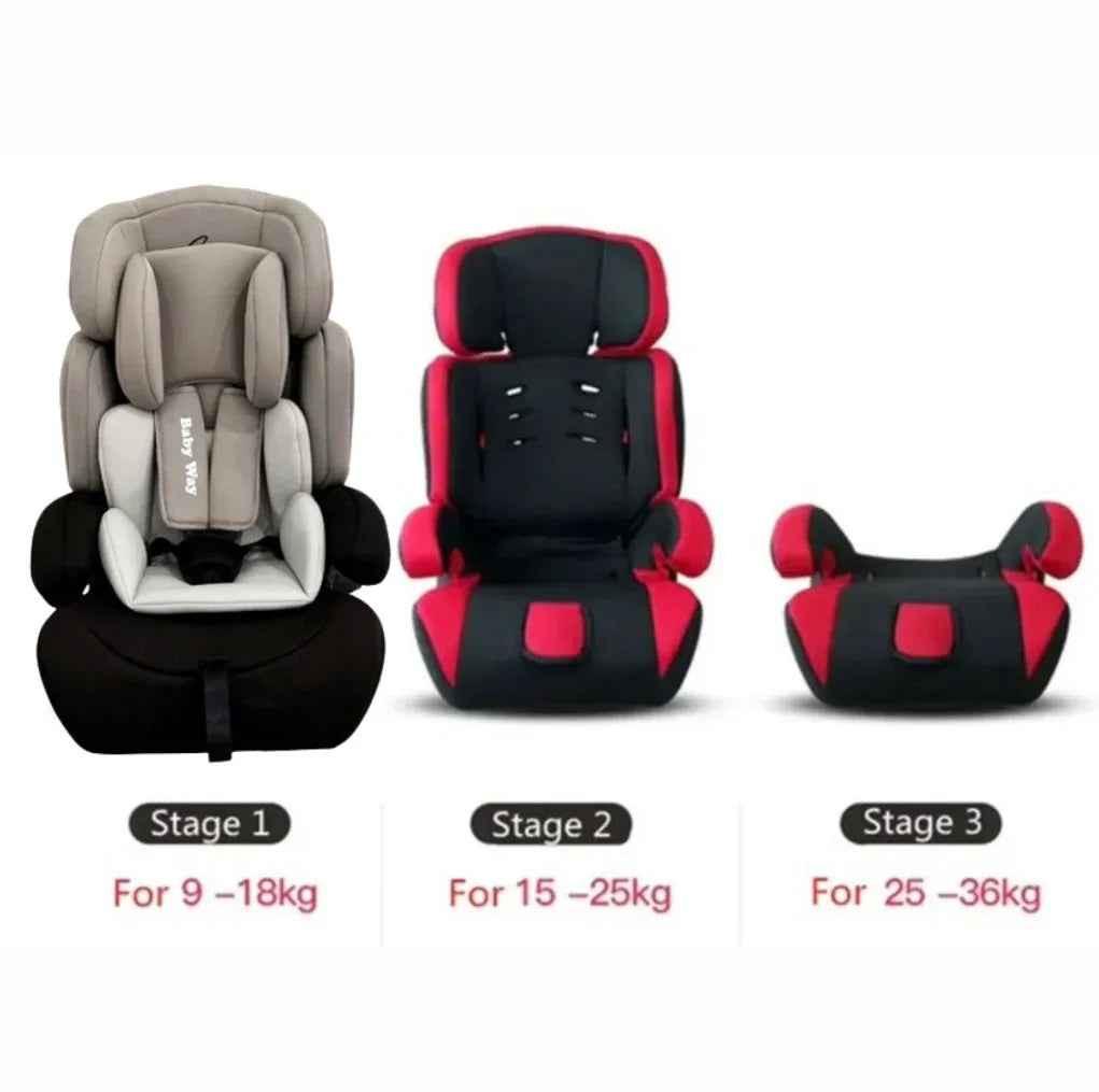 The Racer - Car Seat Booster with Adjustable Headrest