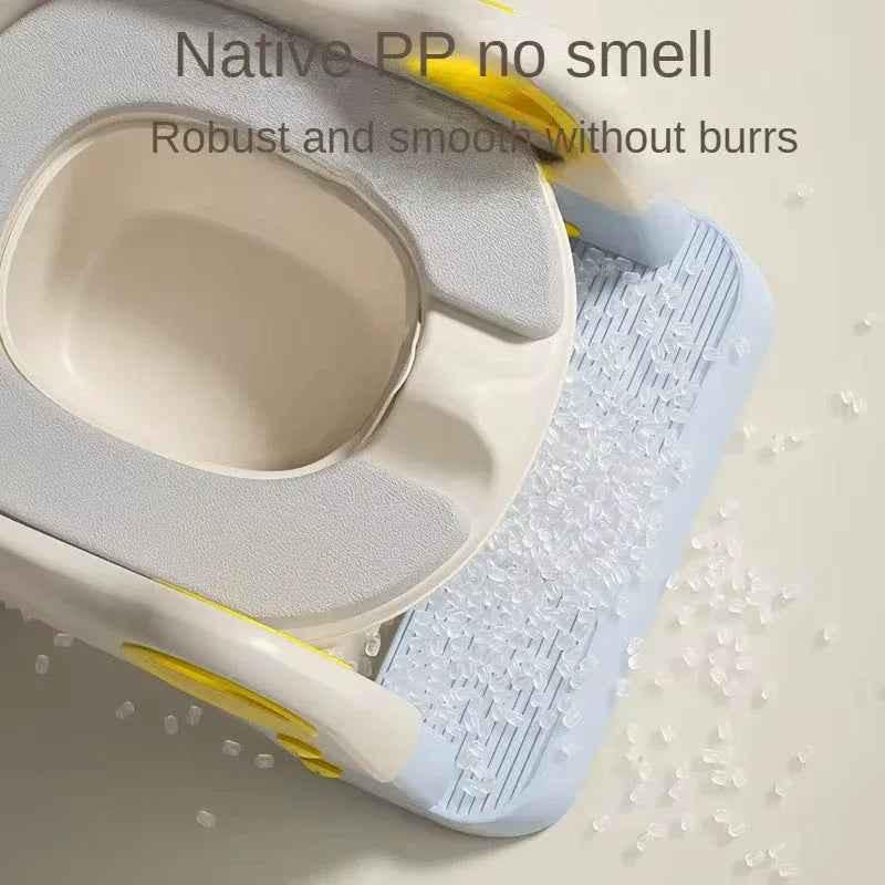 3-in-1 Potty Training Seat with Ladder & Detachable Potty