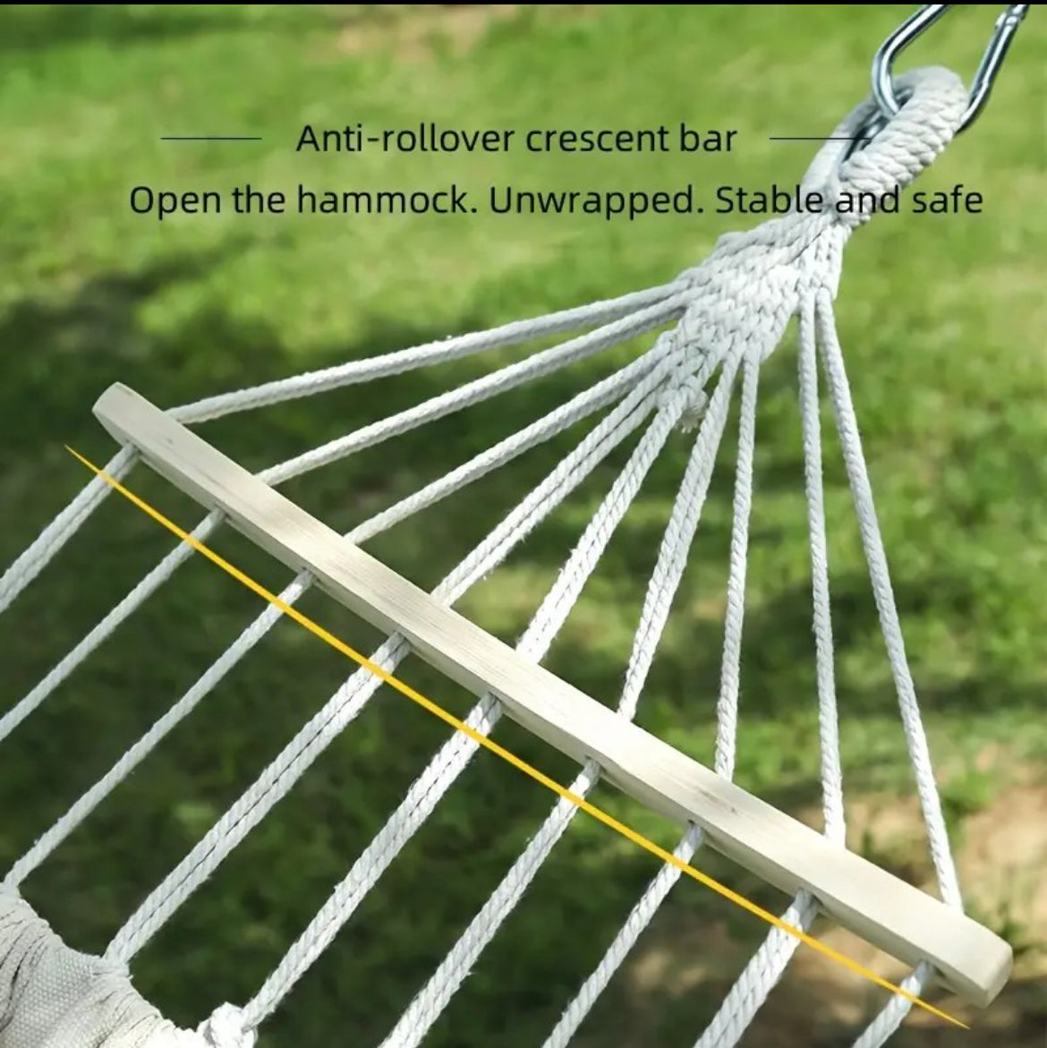 Double Reinforced Anti-Tip Hammock ECOTREK