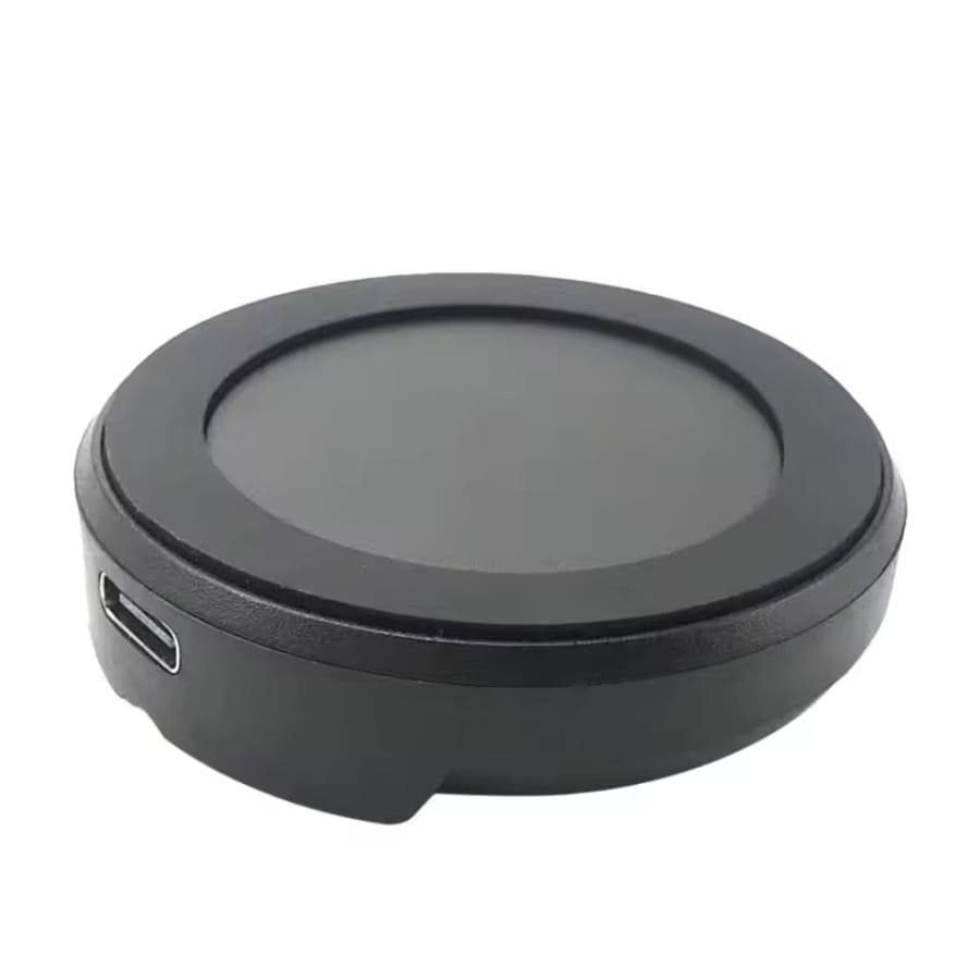 Black 1m LG W7 (W315) smartwatch charger cable from That Watch Shop, designed for seamless charging and data transfer.