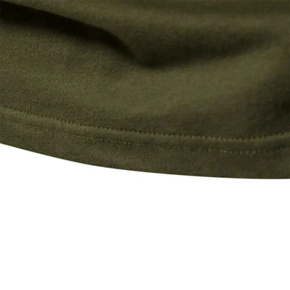 Men's Cotton Long Sleeve Color Block T-Shirt - Casual Comfort & Style