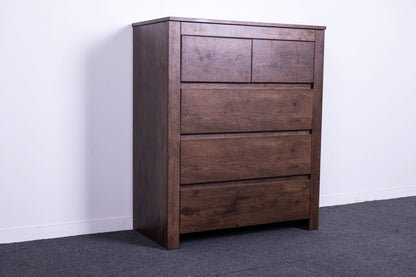 'Byron' Dark Oak Tall Boy sue-e furniture
