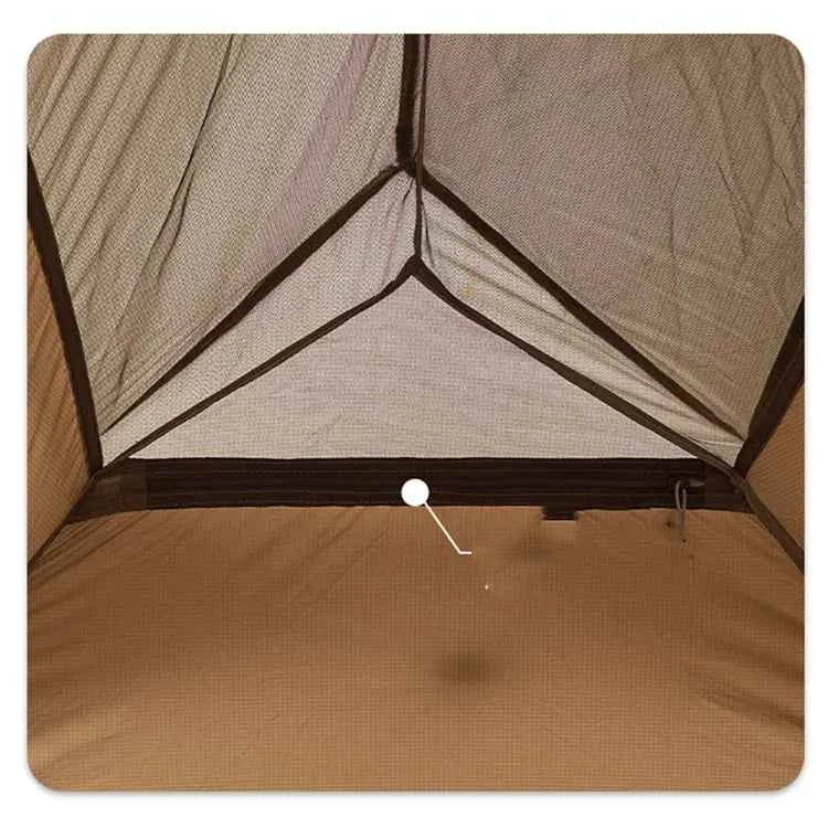 Portable Outdoor Camping Tent with Vestibule - 1-3 Person Double Layer Waterproof Tent | Aluminum Frame