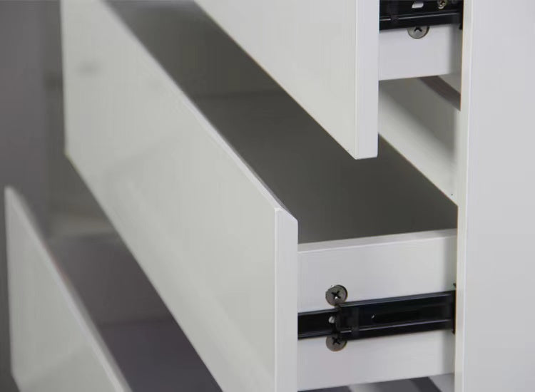 'Monaco' White chest of 3 drawers sue-e furniture