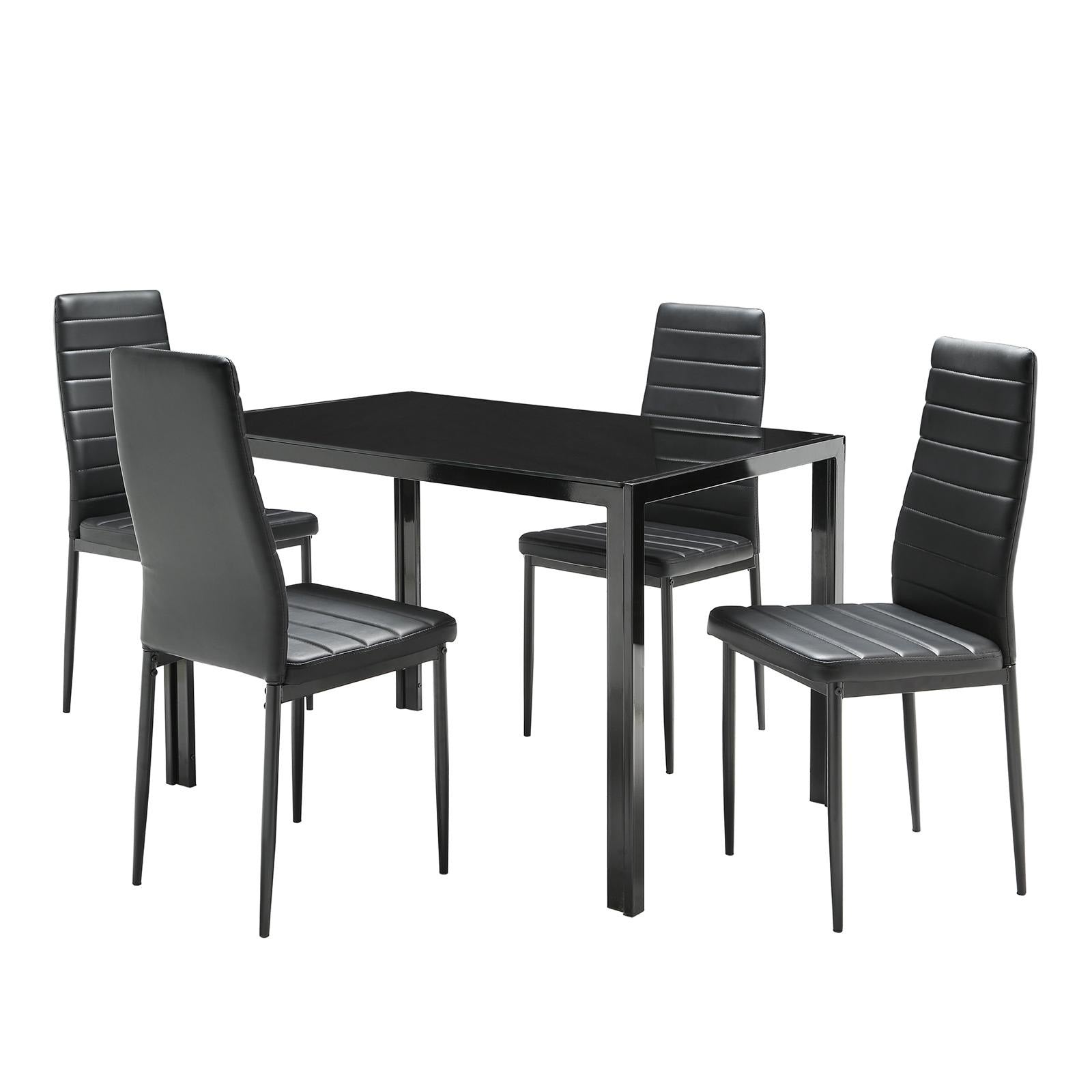 'Classic' Temper Glass Dining table 1.2M sue-e furniture