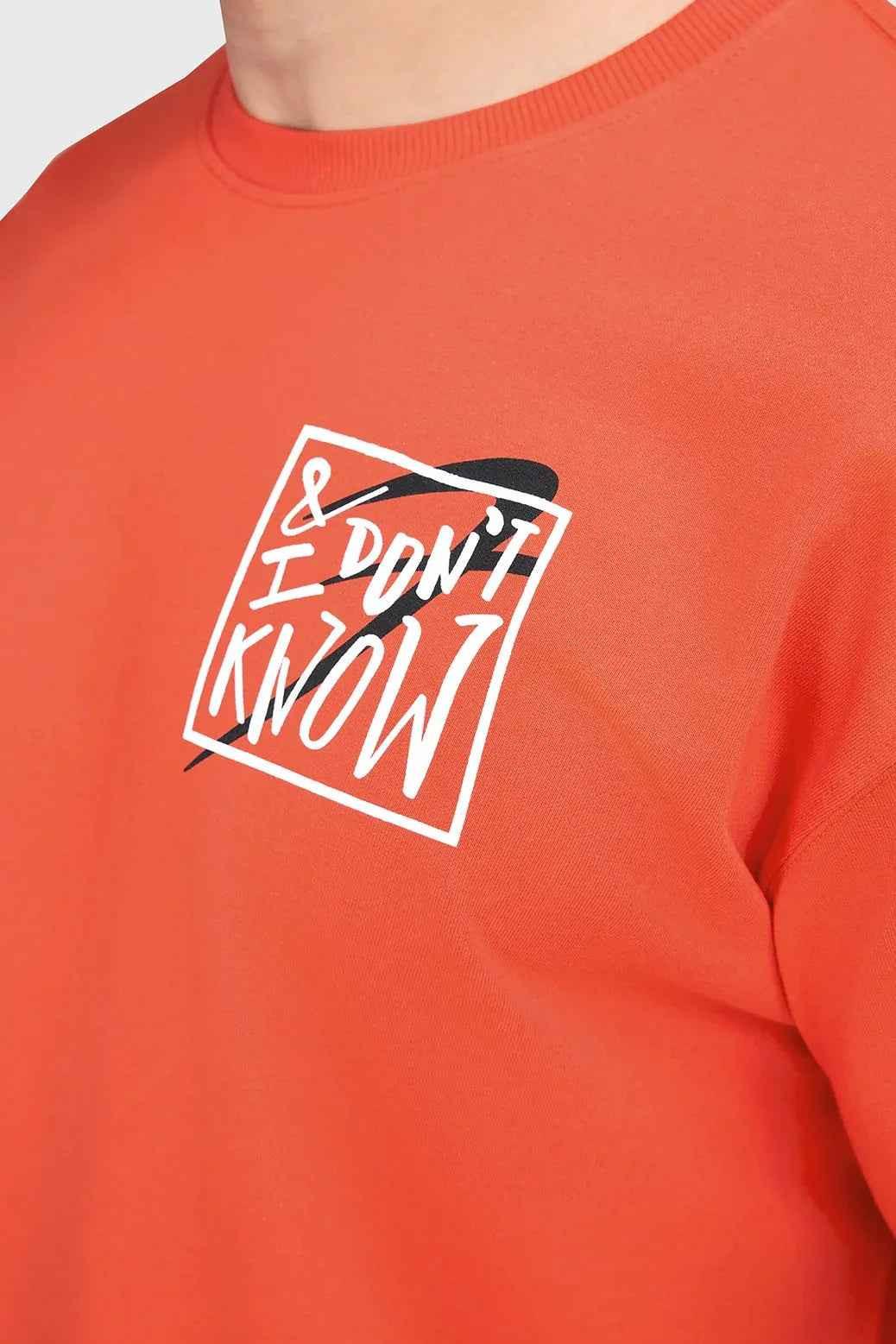 Dapper Oversized T-shirt Orange
