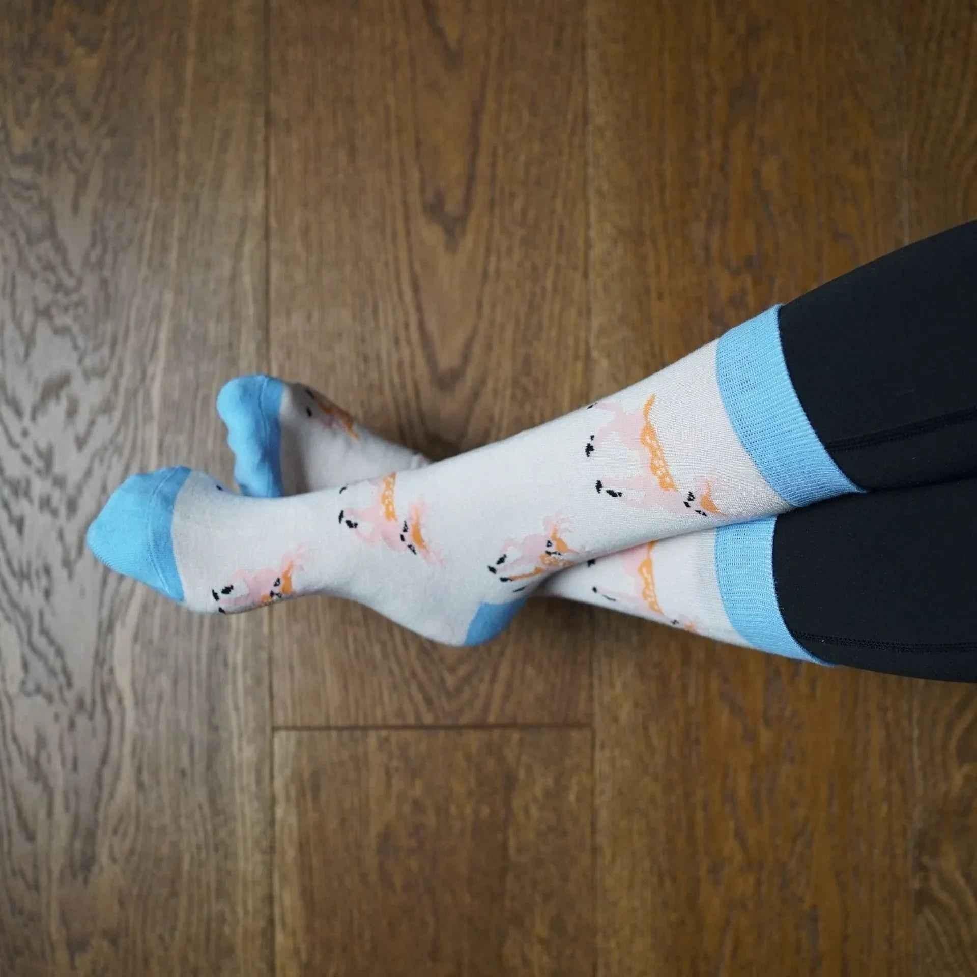 Save the Deer Bamboo Socks